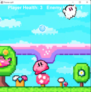 Illustrasjon av Kirby's BobbleWorld