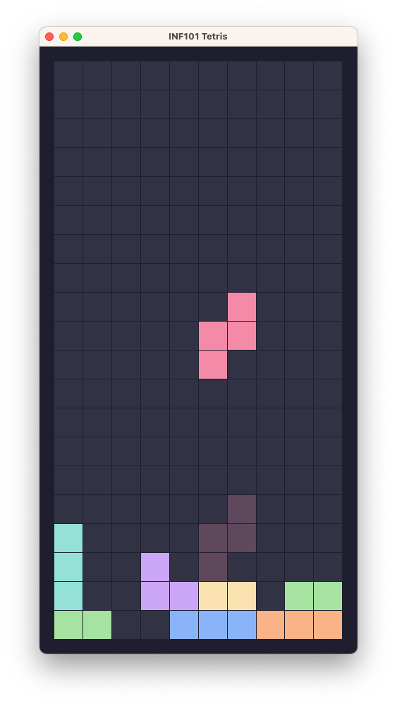 Illustrasjon av Tetris